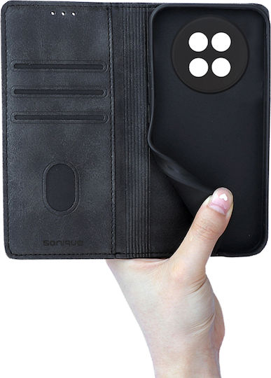 Vintage Magnet Wallet Case Sonique Realme 12 5G Realme 12x Black
