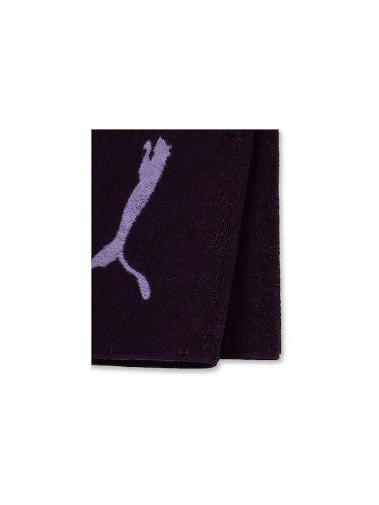PUMA Purple Gym Towel 70x140cm