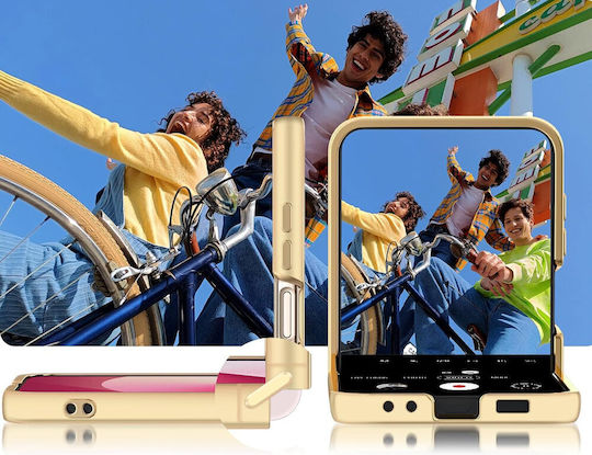 Θήκη Samsung Galaxy Z Flip6 5g Electro Ring Ροζ