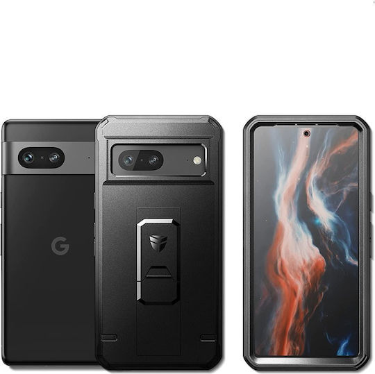 Θωρακισμένη Θήκη Google Pixel 7 Dexnor Full Body Μαύρη