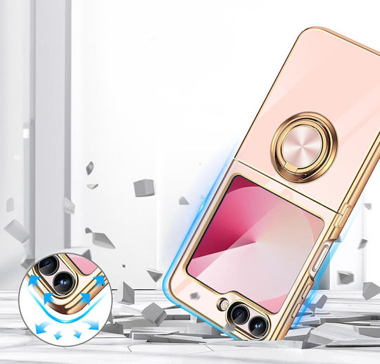 Θήκη Samsung Galaxy Z Flip6 5g Electro Ring Ροζ