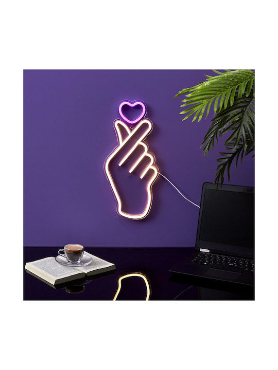 The Home Deco Factory Neon Διακοσμητικό Φωτιστικό LED 35x11εκ.