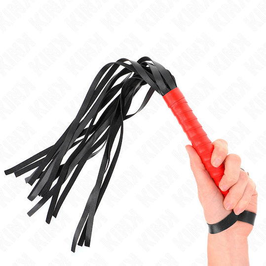 Kink Μαστίγιο σε Μαύρο Χρώμα