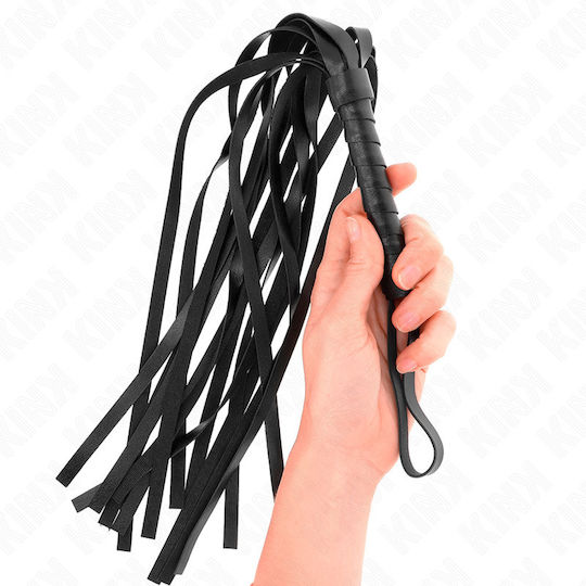 Kink Μαστίγιο σε Μαύρο Χρώμα