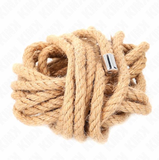 Kink Hemp Σχοινί Δεσίματος σε Flesh Χρώμα