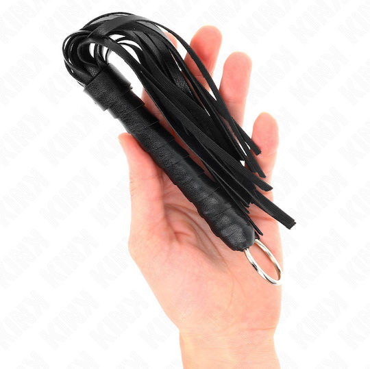 Kink Peitsche in Schwarz Farbe