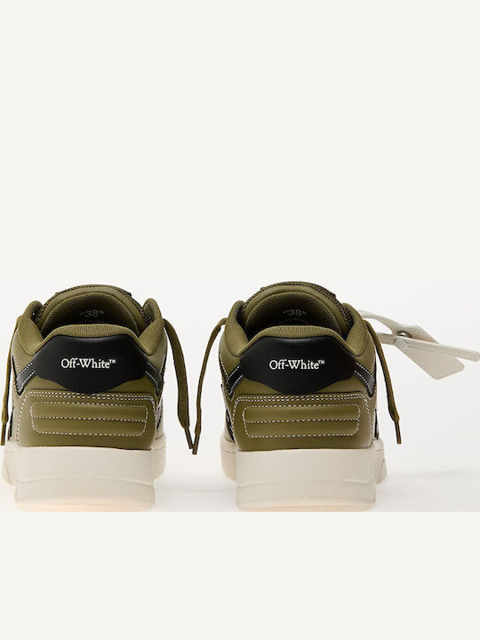 Herren Sneakers Olive Green - Black