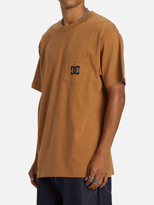 Star Pocket T-shirt Brown