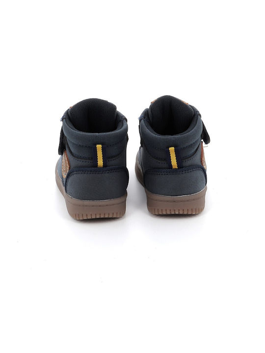 Kids Boots with Velcro Blue