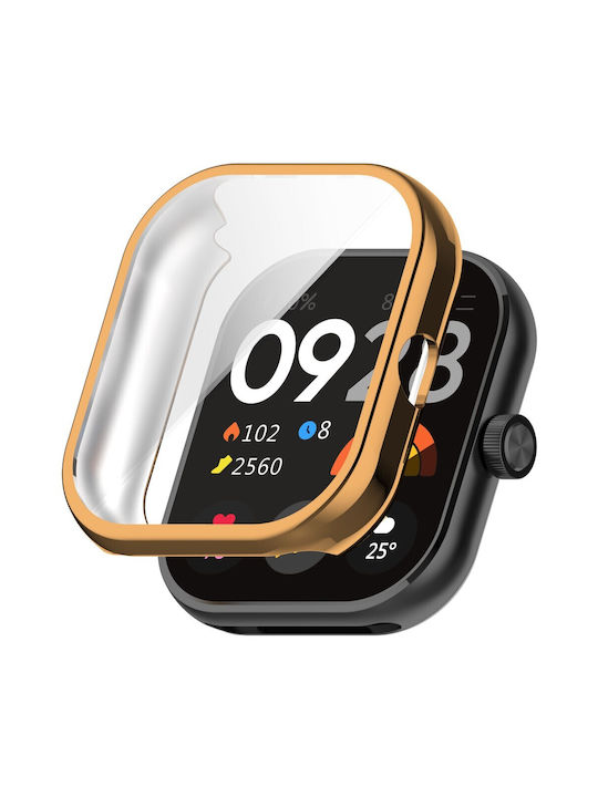 Θήκη 2σε1 Προστατευτικό Οθόνης Xiaomi Redmi Watch 3 Lite Watch 3 Active Ροζ Rose Gold Θήκη 2σε1 Προστατευτικό Οθόνης Xiaomi Redmi Watch 3 Lite Watch 3 Active Ροζ Rose Gold