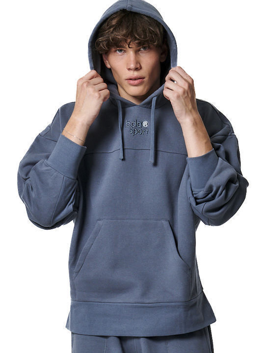 Body Action Sweatshirt mit Kapuze Turbulence Grey