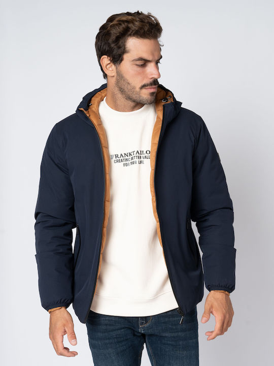 Frank Tailor Jacket Navy Blue