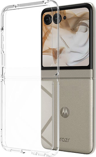 Umschlag Rückseite Silikon Transparent (Razr 50)
