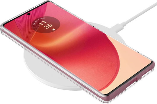 Wallet Silicon Transparent (Motorola Edge 50 Fusion)
