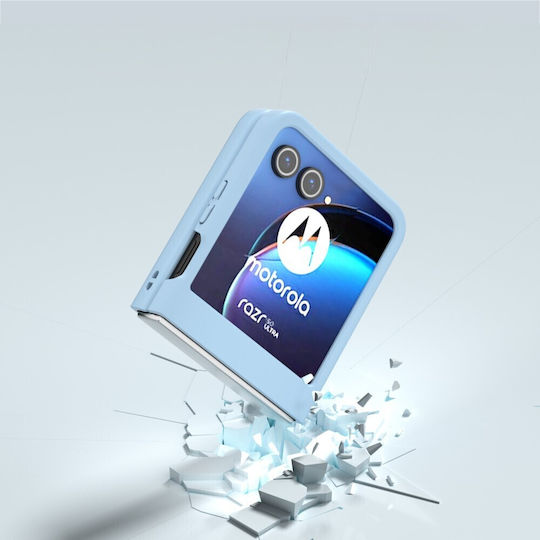 Umschlag Rückseite Kunststoff Blau (Razr 50)