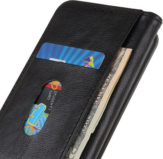 Book Piele Negru (Motorola Edge 50 Fusion)