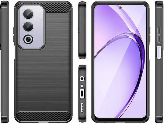 Back Cover Plastic / Silicone Black (Oppo A80 5G)