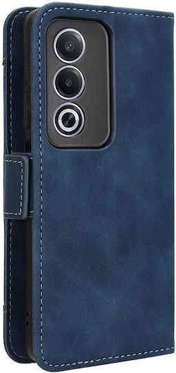 Book Piele artificială / Plastic / Silicon Albastru marin (Oppo A80 5G)