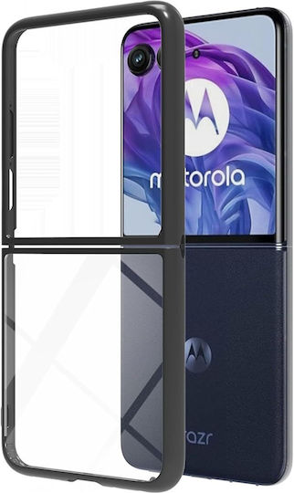 Umschlag Rückseite Silikon Transparent (Razr 50 Ultra)