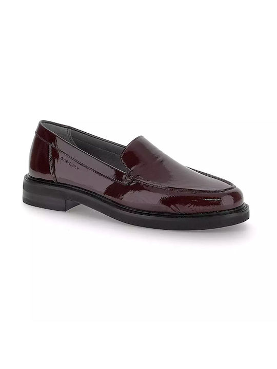 Stonefly Women's Loafers in Burgundy Color