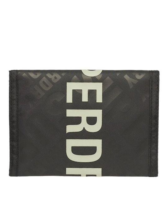 Superdry Ανδρικό Πορτοφόλι Μαύρο