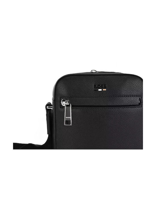 Hugo Boss Geantă pentru bărbați Umăr / Crossbody Neagră