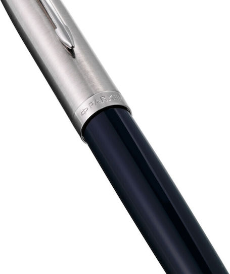 Parker Πένα Γραφής Fine Μπλε από Ατσάλι με Μπλε Μελάνι