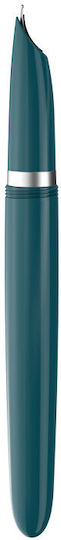 Parker Writing Pen Fine Blue made of Steel with Blue Ink