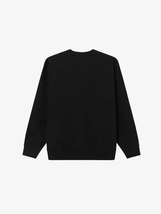 Obey Established Works Eyes Crew Ii Sweatshirt Black