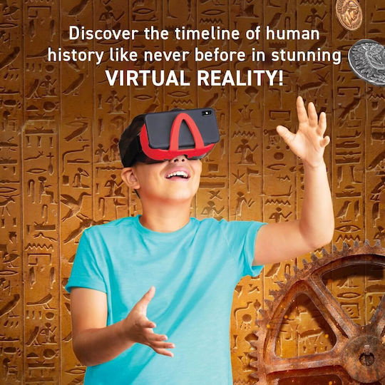 Abacus Brands VR Giftbox History! STEM Joc Educațional de Cunoștințe pentru 8+ ani Ani