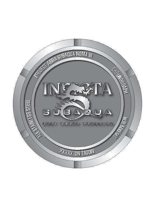 Invicta Subaqua Noma Iii Часовник На батерия с Каучукова каишка Invicta Subaqua Noma Iii Часовник На батерия с Каучукова каишка