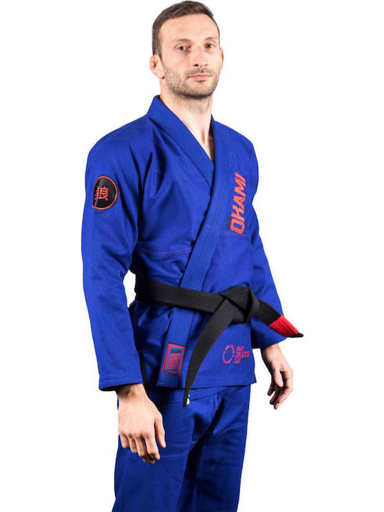 Okami Competition Men's Brazilian Jiu Jitsu Uniform Blue