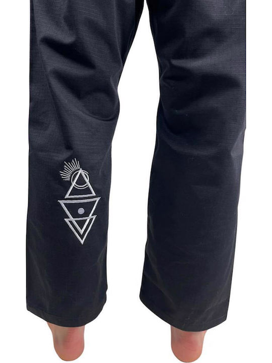 Soiltecnique Men's Brazilian Jiu Jitsu Uniform Black