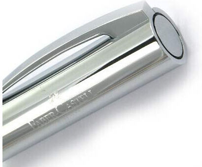Faber-Castell Ambition Writing Pen Extra Fine White with Blue Ink