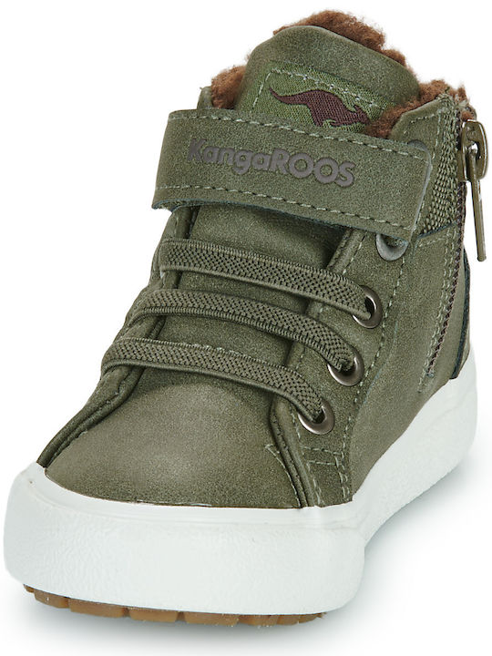 Kids Sneakers High Khaki