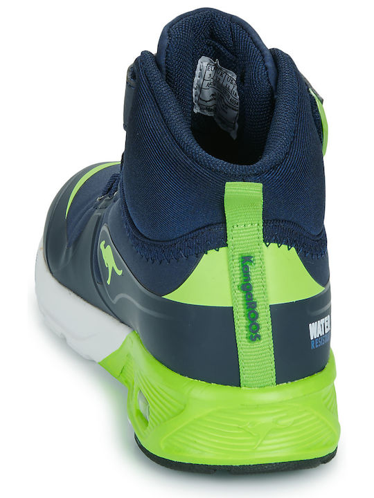Kinder Sneakers Hoch Blau
