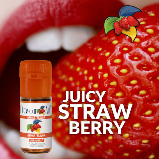 Flavour Art Άρωμα Juicy 10ml 1τμχ Juicy Strawberry
