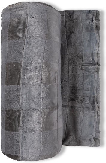 Silk Fashion Υπέρδιπλη 240x240εκ. Γκρι
