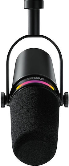 Shure MV7+ Σετ Δυναμικό Μικρόφωνο XLR / USB Clip On για Φωνητικά Bundle