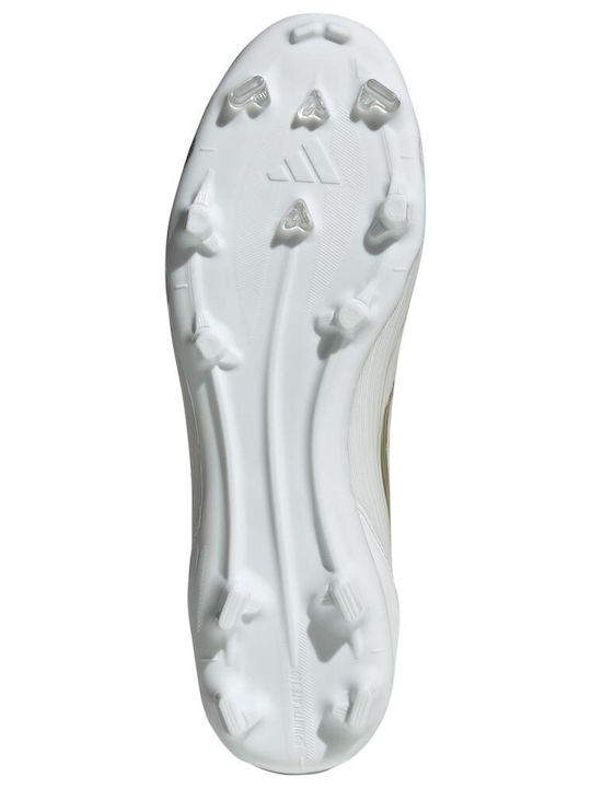 adidas F50 League LL FG/MG White Football Shoes with Cleats adidas F50 League LL FG/MG White Football Shoes with Cleats