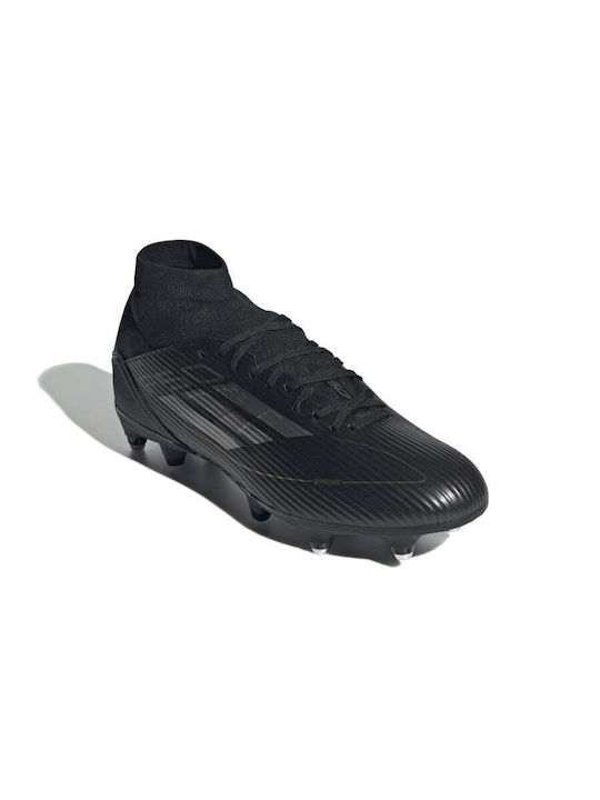 adidas League Mid SG Low Football Shoes with Cleats Black