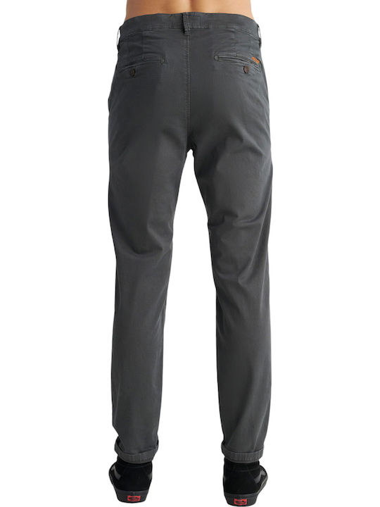 Culton Trousers Chino Elastic Gray