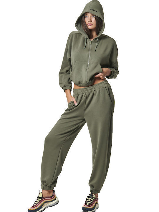 Body Action Sweatpants Leaf Green