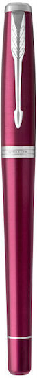 Parker Urban Core Vibrant Πένα Γραφής Medium Μωβ με Μπλε Μελάνι