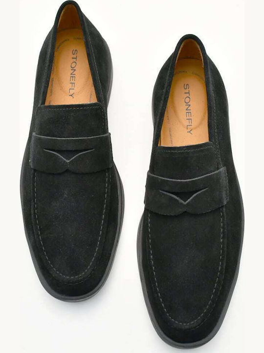Men's Leather Loafers Black