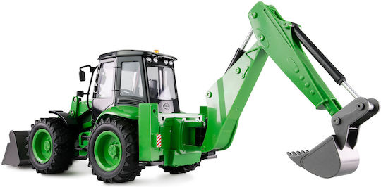 Amewi Backhoe Loader Τηλεκατευθυνόμενος Εκσκαφέας 4WD Πράσινο