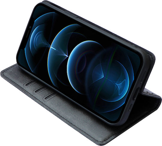 Vintage Magnet Wallet Case Sonique Realme GT 6 5G Black