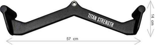 Titan Strength Pulldown Maxgrip Handles Λαβές Maxgrip 5 Τμχ