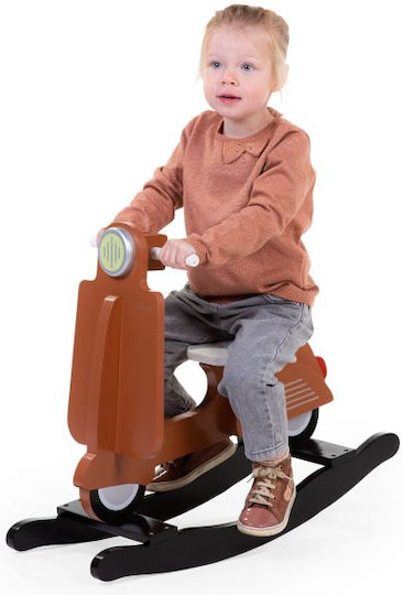 Childhome Κουνιστό Παιχνίδι Σκούτερ για Βάρος έως 15kg Καφέ