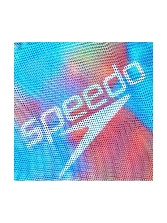 Speedo Mesh Τσάντα Πλάτης Γυμναστηρίου Pink/Lemon Drizzle/Picton Blue